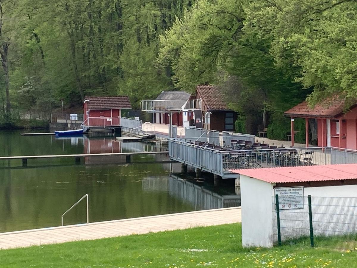 Waldseechalet Julius - Wemding Luaran gambar